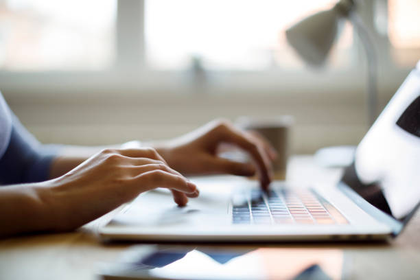 Person using laptop